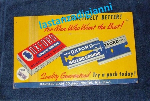 Lametta oxford targa insegna - oxford,