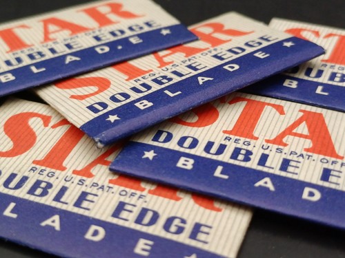Star double edge lametta - star,