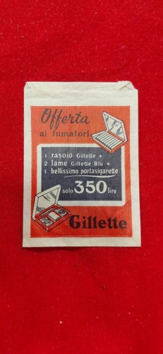 Pubblicita vintage gillette - vintage,