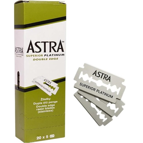 Astra lamette barba con - lamette, da
