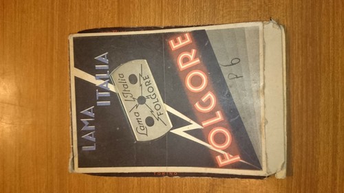 Lamette scatole vuota - , folgore